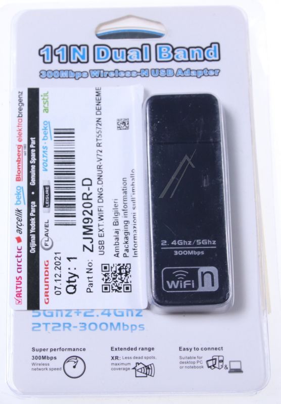GRUNDIG USB EXT.WIFI DONGLE DNUR-V72