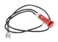 All COM Bec de semnalizare-avertizare LED INDICATOR 9MM RED+CABLU