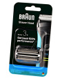 All BRAUN CAP DE BARBIERIT / REZERVE APARAT DE RAS 32B 80828676 KOMBIPACK SERIES 3+ AND SERIES 3 PROSKIN