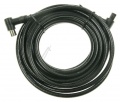 COM Cablu antena TV mufat negru