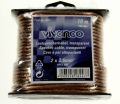 All VIVANCO Cablu difuzor 2x2,5mm² HPCL A25  LAUTSPRECHERKABEL, 2X 2,5QMM, FLACHE SPULE, 10M, TRANSP.