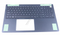 All DELL Tastatura laptop UK KEYBOARD, INTERNAL, ENGLISH-INTERNATIONAL, BACKLITE, BLACK, WITH PALMREST