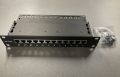 All COM Patchpanel PC   PATCHPANEL 12 PORT CAT.6A 1 HE SCHWARZ