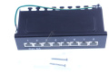 All COM Patchpanel PC DESKTOP PATCHPANEL 8 PORT CAT.6A SCHWARZ