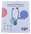 All CGV Casca audio wireless FM DOLFIN SAPHIR  CASQUE SANS FIL AVEC ASSISTANT AUDITIF & CONTRÔLE DES BALANCES. ENTREES AUDIO: JACK 3,5MM & OPTIQUE