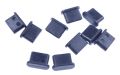 All DELOCK Capace protectie 64014 STAUBSCHUTZ-KAPPE FÜR USB-C BUCHSE OHNE GRIFF, 10 STÜCK, SCHWARZ